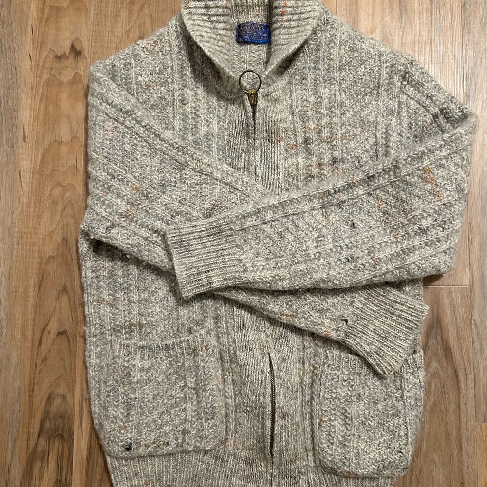 Pendleton Vintage Pure Wool Sweater Sz L